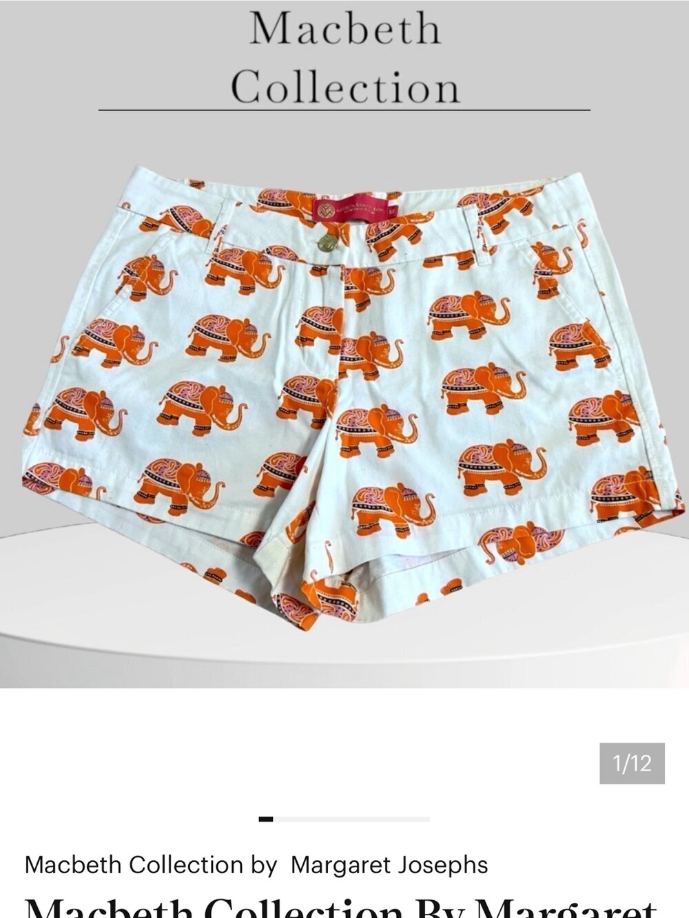 Elephants!! Cute shorts